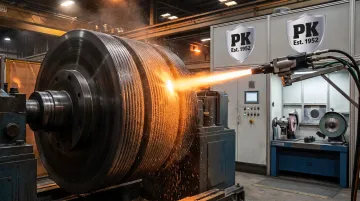 Parkway-Kew HVOF thermal spray coating process applied to industrial wire drawing components