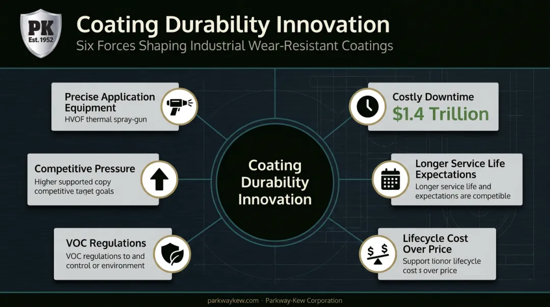 Six forces driving industrial coating durability innovation trends