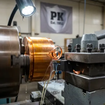 Custom Copper CNC Machined Components — Precision Services