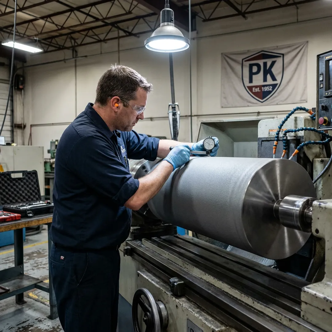 Industrial grinding and coating support for heavy components