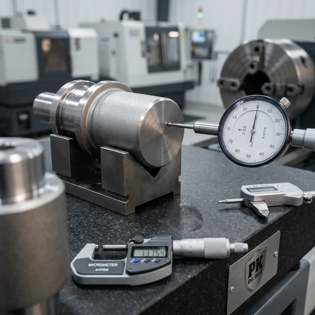 Precision components with smooth PTFE coating