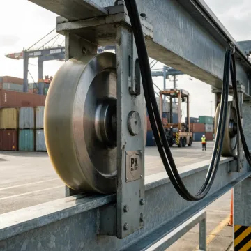 Shipping Terminal industry coated component application