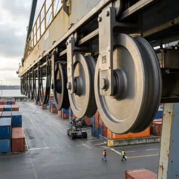Shipping Terminals corrosion coating application