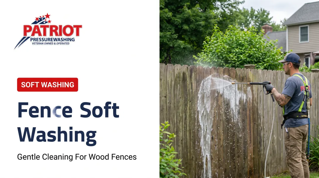 Fence Soft Washing
