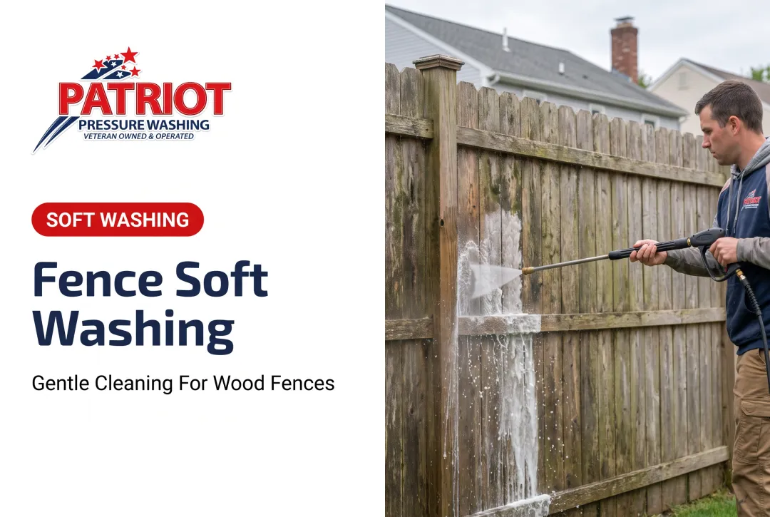 Fence Soft Washing