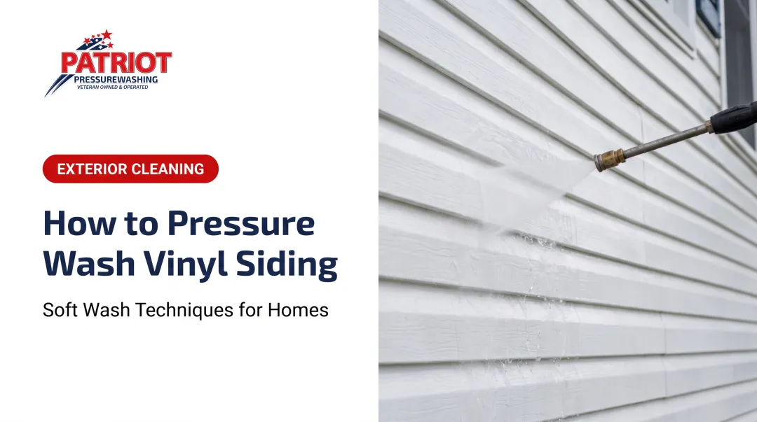 How to Pressure Wash Vinyl Siding