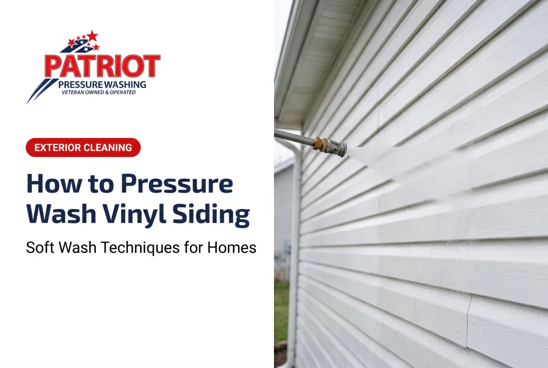 How to Pressure Wash Vinyl Siding