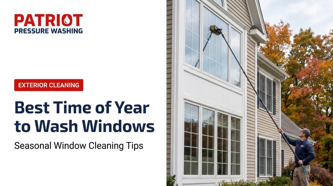 Best Time of Year to Wash Windows