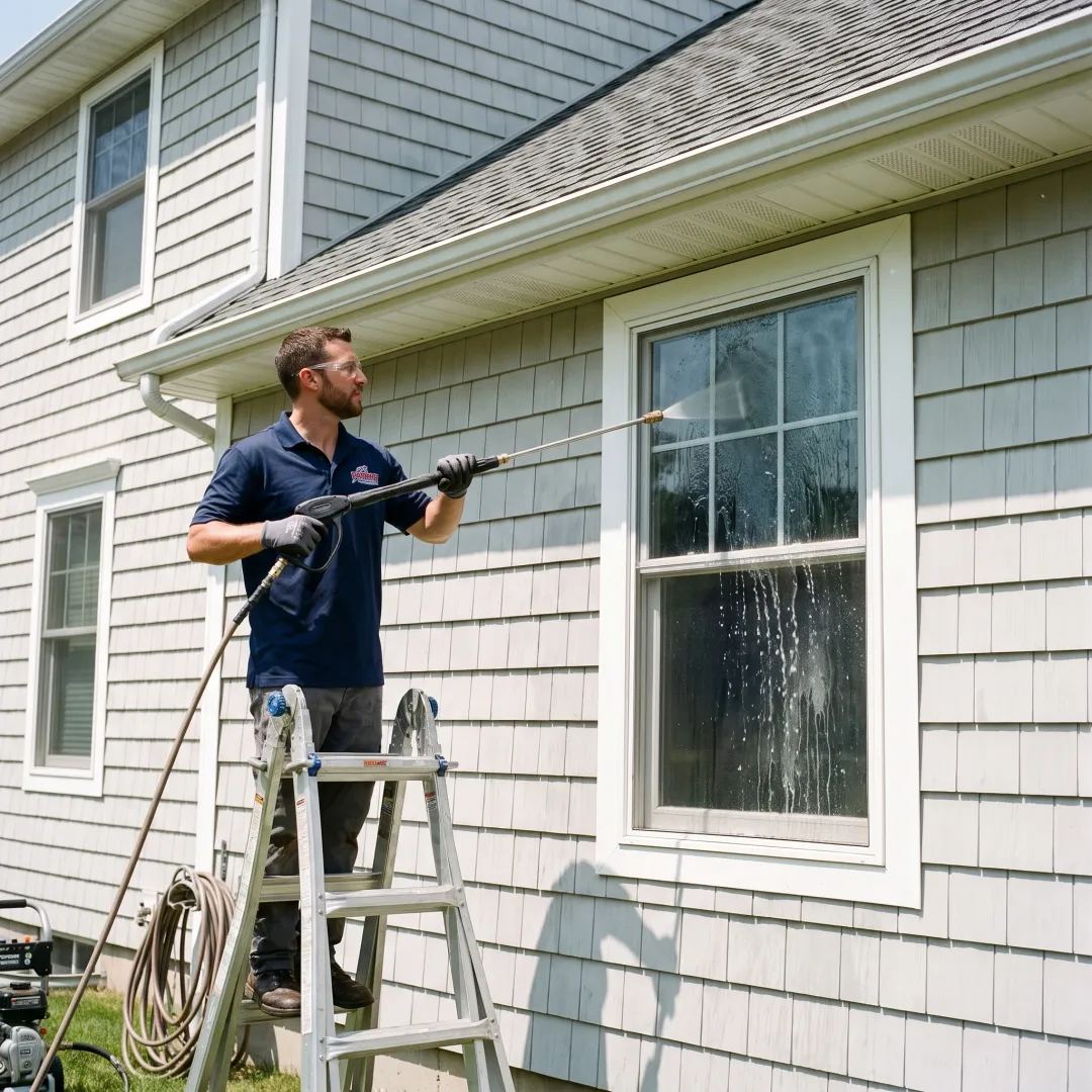 No Streaks Exterior Window and Roof Cleaning