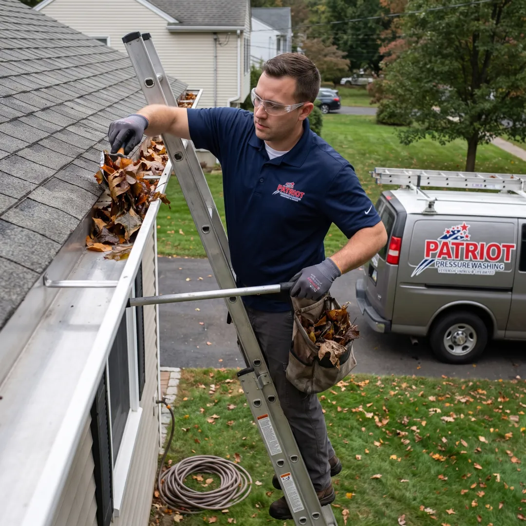 Gutter Cleaning and Guard Installation