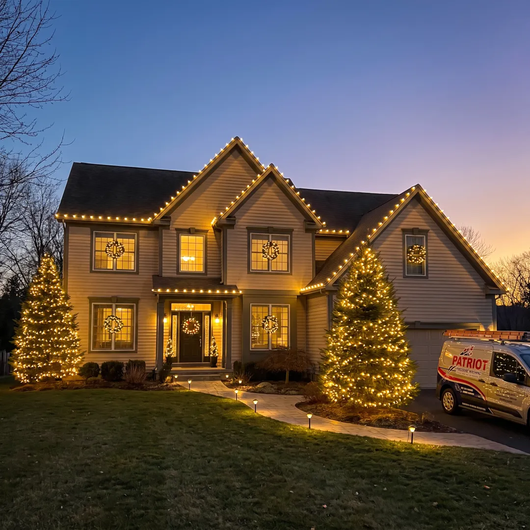 Christmas Light Installation