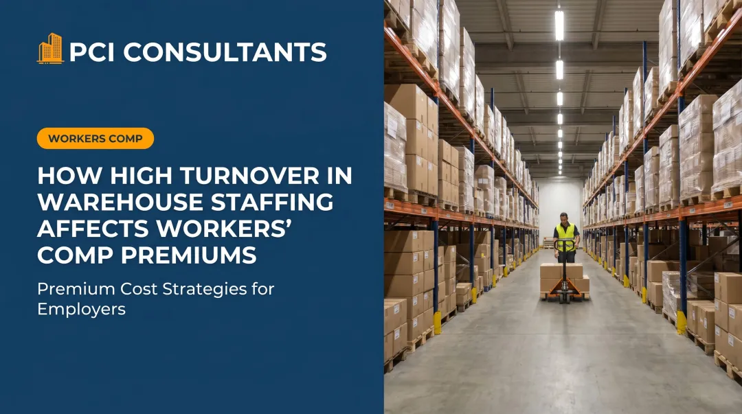 How High Turnover in Warehouse Staffing Affects Workers' Comp Premiums
