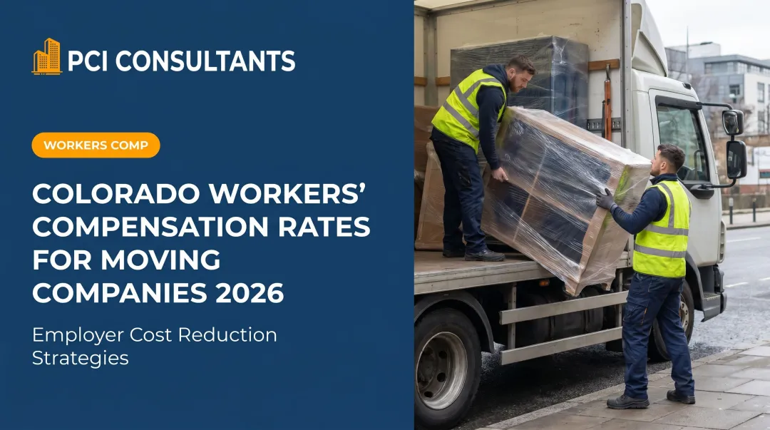 Colorado Workers' Compensation Rates for Moving Companies 2026