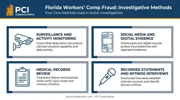 Four methods Florida workers comp investigators use to detect fraud