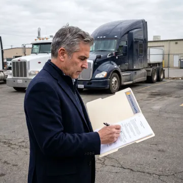 Trucking workers compensation insurance consultation in New Jersey