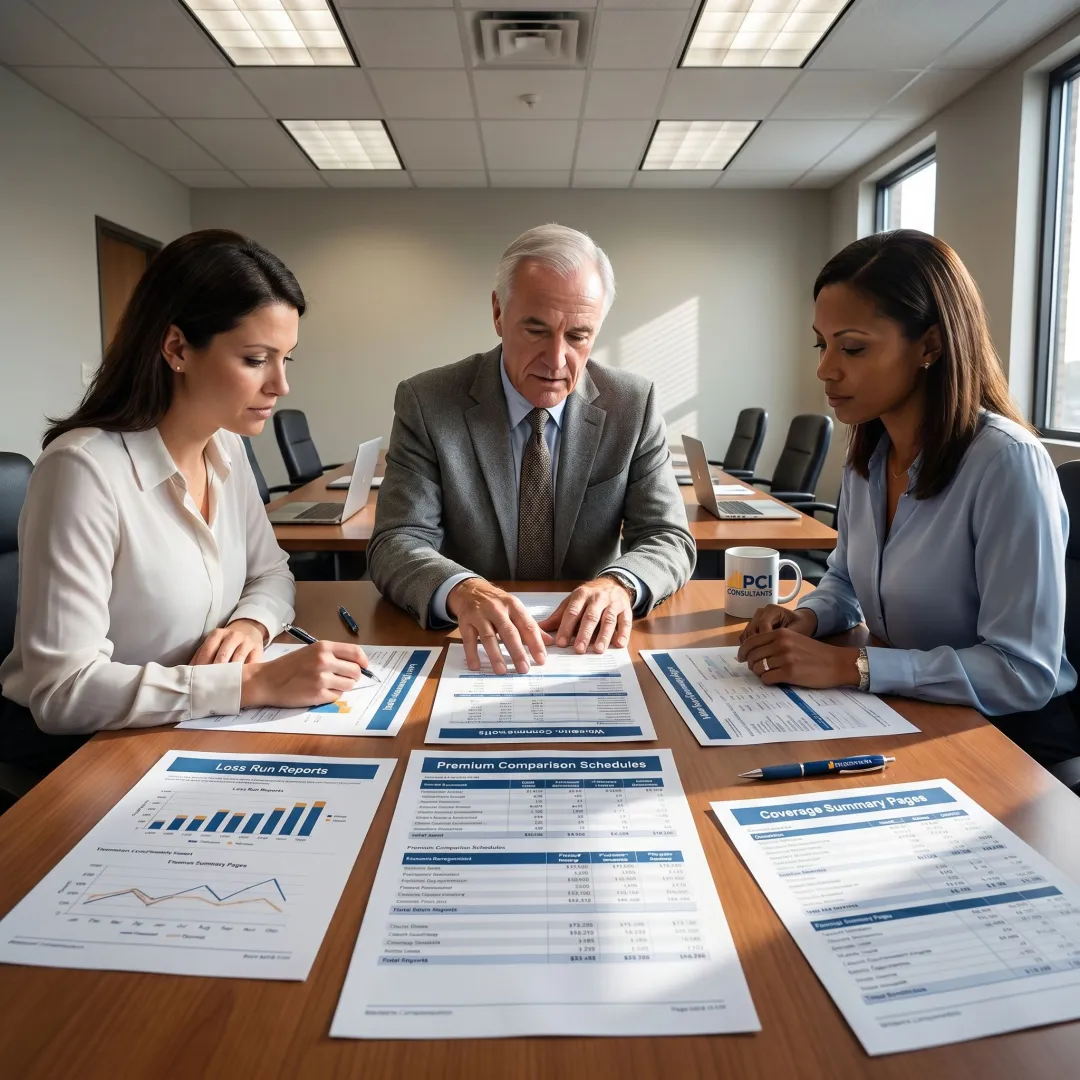 Workers compensation consultant reviewing coverage strategy