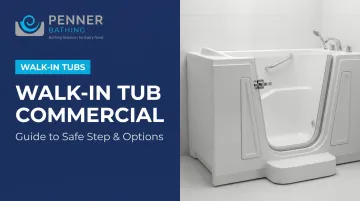 Walk-In Tub Commercial: Guide to Safe Step &amp; Options