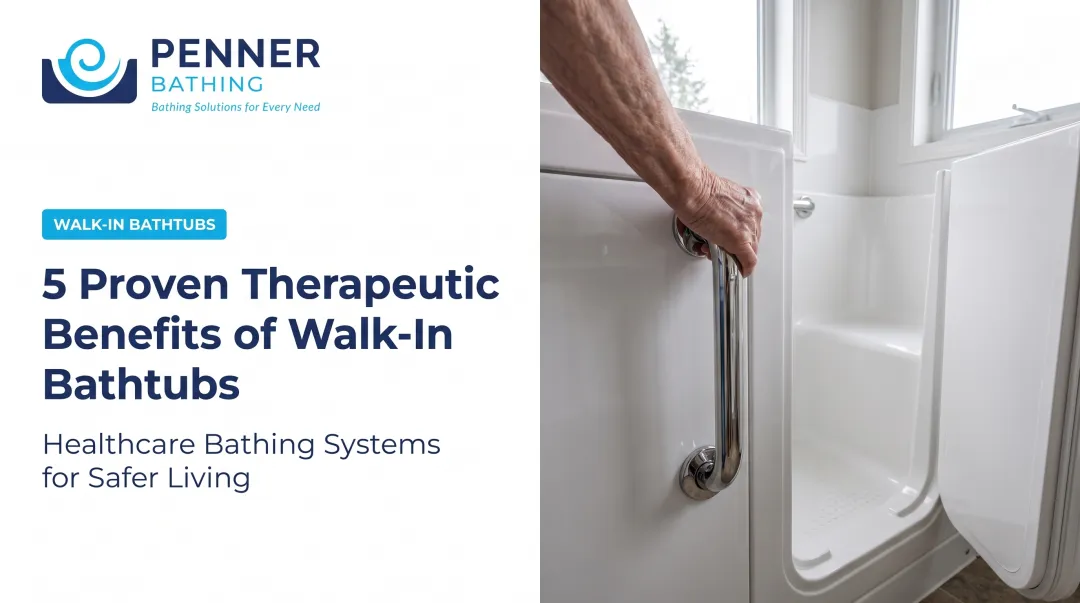 5 Proven Therapeutic Benefits of Walk-In Bathtubs