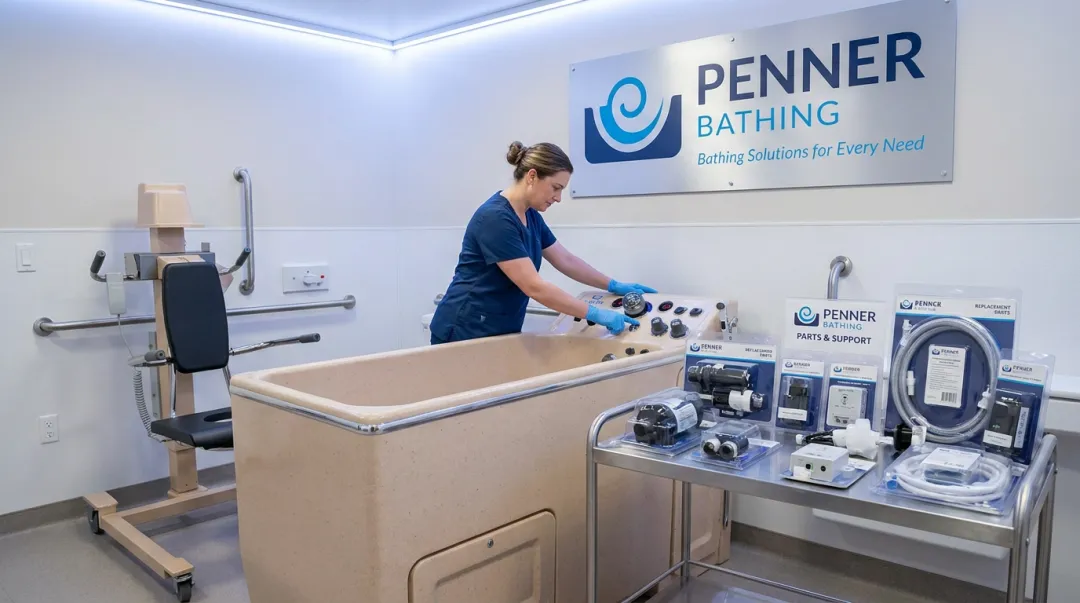 Penner Bathing long-term care facility bathing system parts and support service