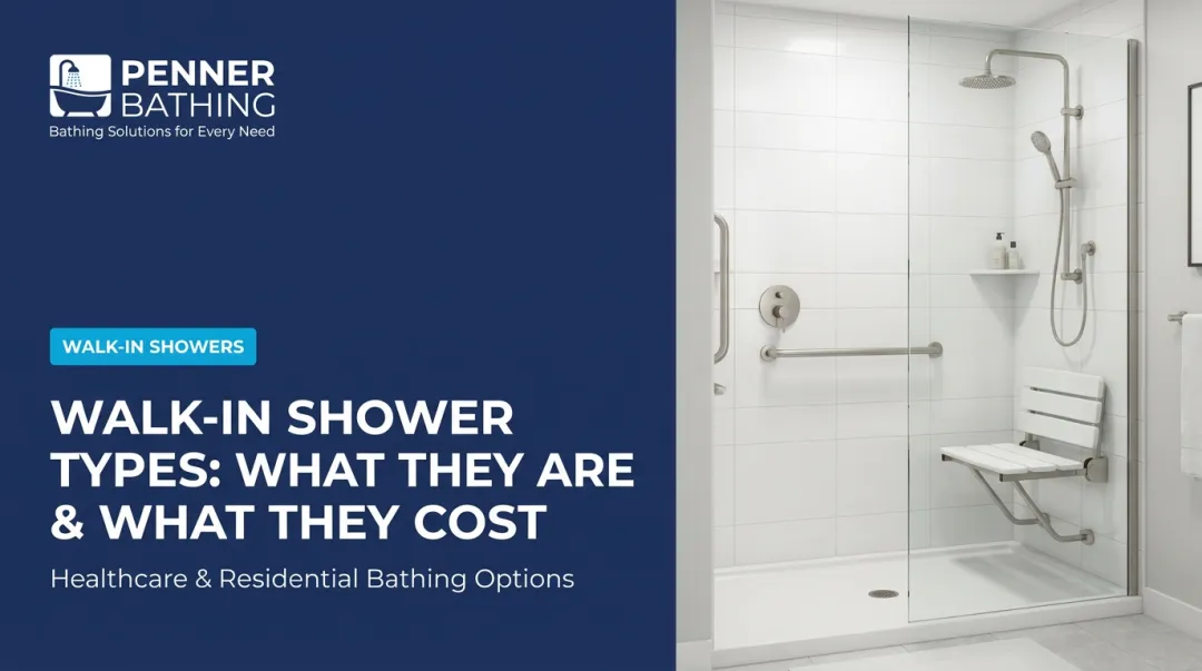 Walk-In Shower Types: What They Are & What They Cost