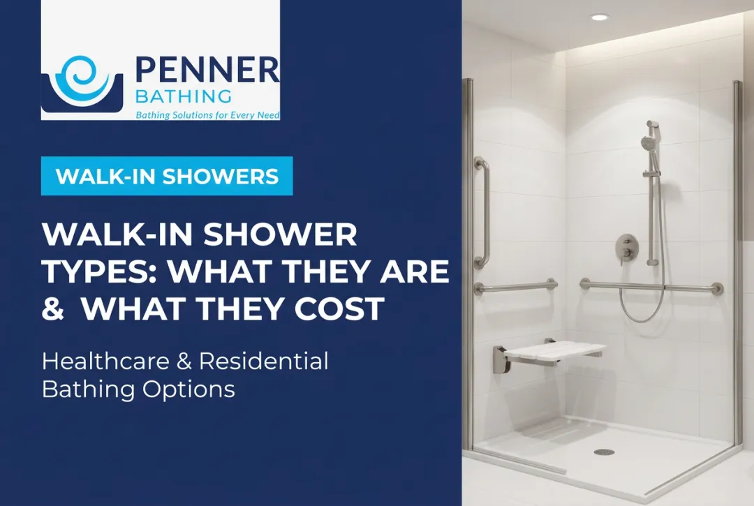 Walk-In Shower Types: What They Are & What They Cost