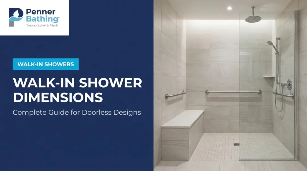 Walk-In Shower Dimensions: Complete Guide for Doorless Designs