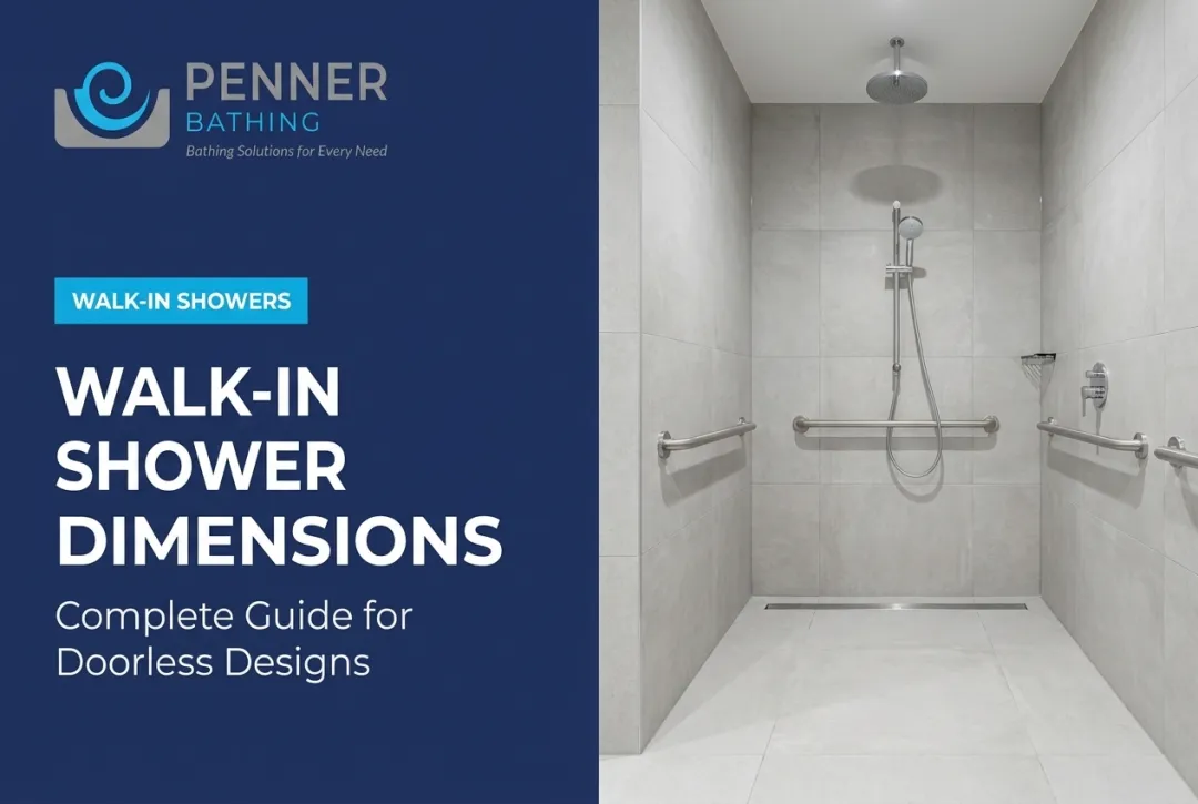 Walk-In Shower Dimensions: Complete Guide for Doorless Designs