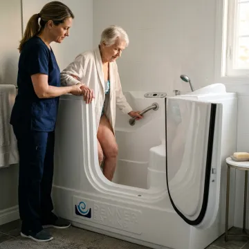 Caregiver-Assisted Home Bathing