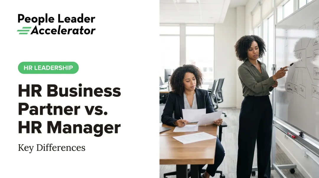 HR Business Partner vs. HR Manager: Key Differences