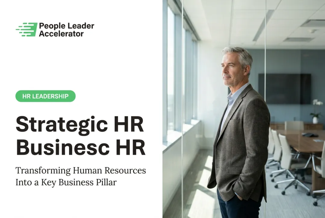 Strategic HR: Transforming Human Resources Into a Key Business Pillar