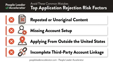 Common Breakthrough Bonus application rejection reasons checklist diagram