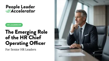 The Emerging Role of the HR Chief Operating Officer