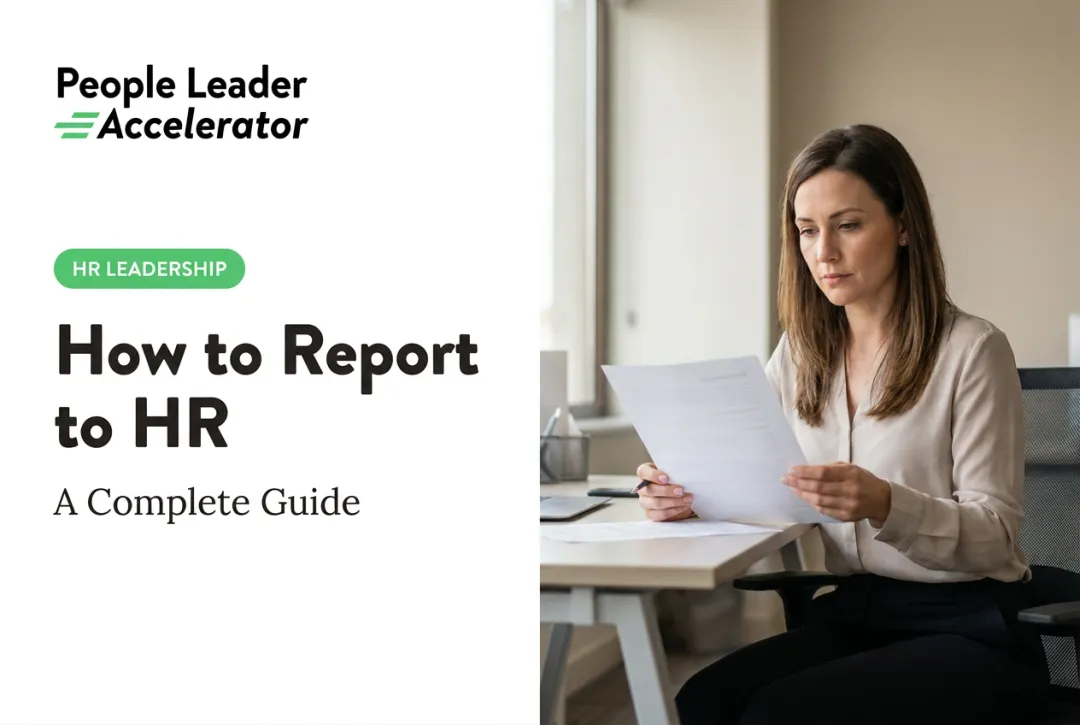 How to Report to HR: A Complete Guide