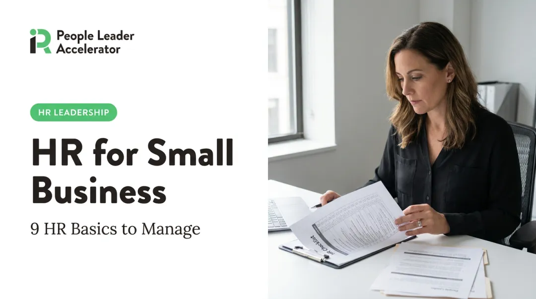 HR for Small Business: 9 HR Basics to Manage