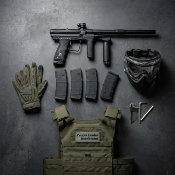 Organized tactical paintball and airsoft gear