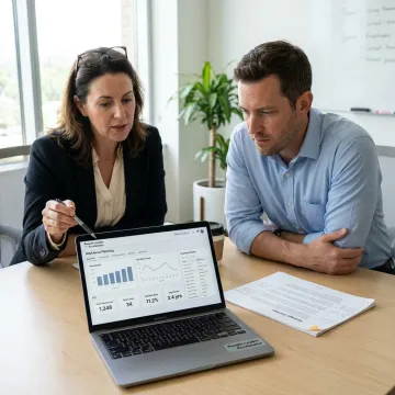HR strategy meeting with people leaders