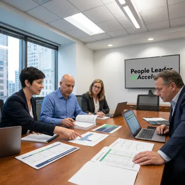 Strategic HR and compensation planning session