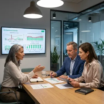 HR leadership strategy session