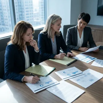 HR leaders reviewing workforce strategy