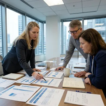 HR leaders reviewing talent strategy