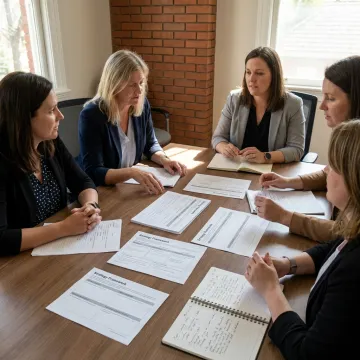 HR leaders participating in a career development workshop