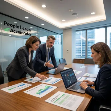 HR experts reviewing workforce strategy