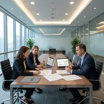 HR leaders reviewing workforce strategy