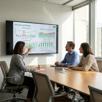 HR leaders reviewing payroll and workforce planning data