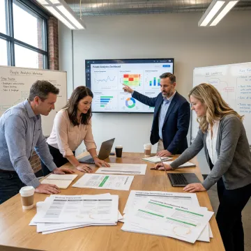 HR leaders participating in a development workshop