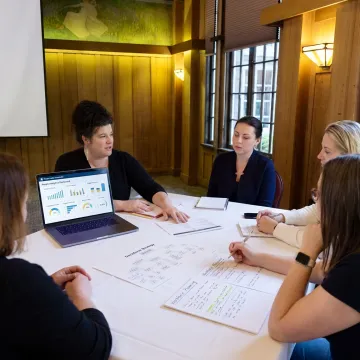 HR leaders using a decision framework