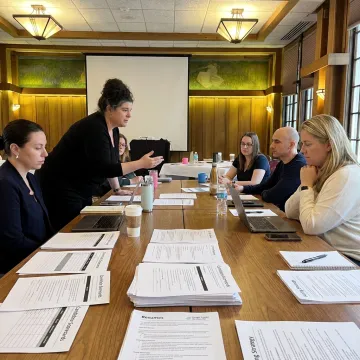 HR executive recruitment strategy meeting