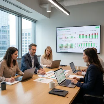 HR leaders reviewing workforce strategy