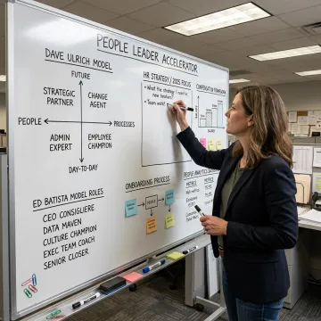 People leader mapping HR strategy frameworks