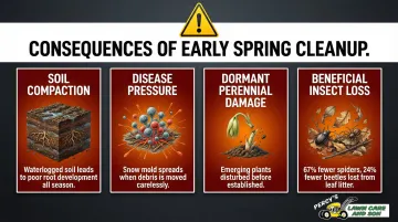 Four consequences of starting spring lawn cleanup too early in Buffalo
